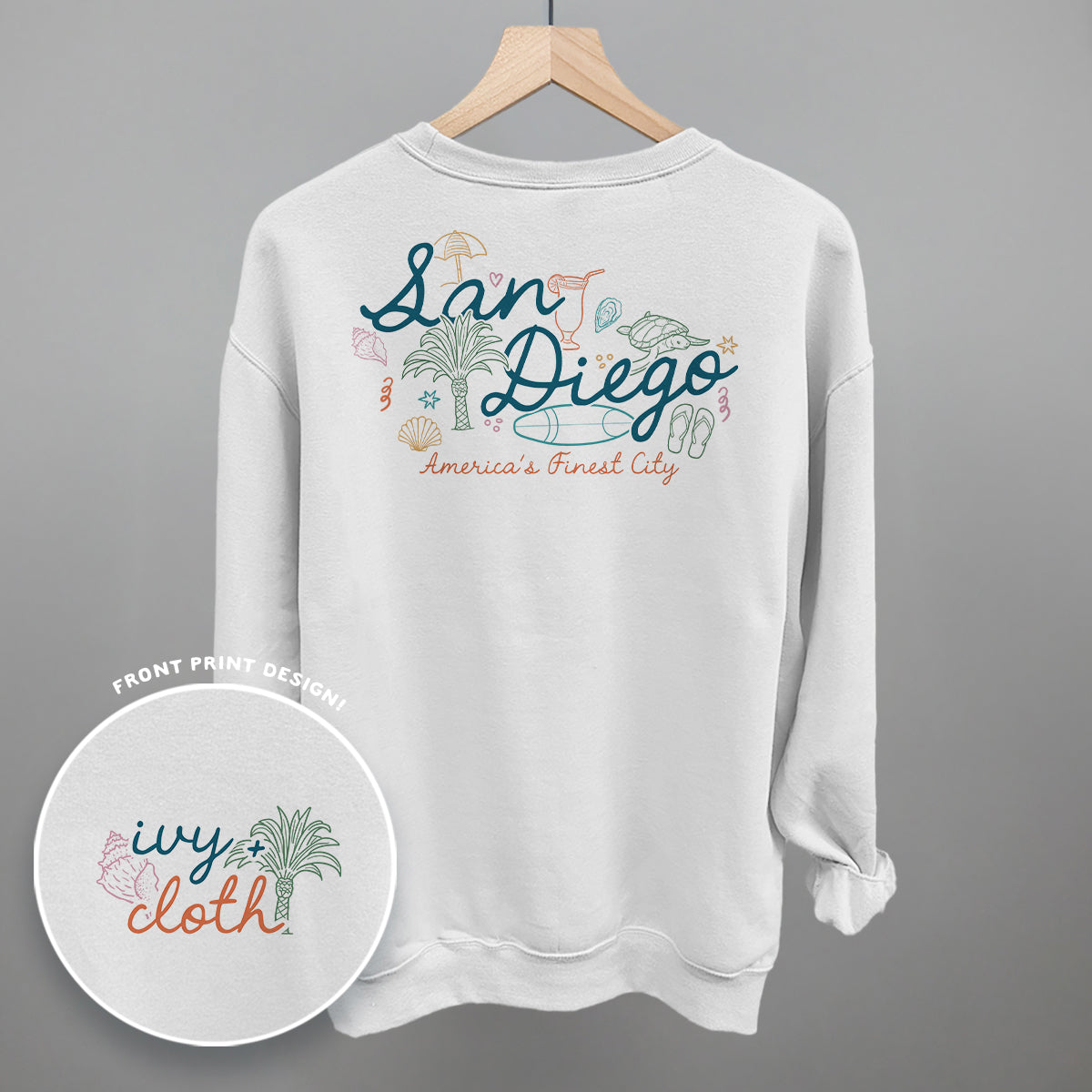 San Diego Doodles (Back Print)