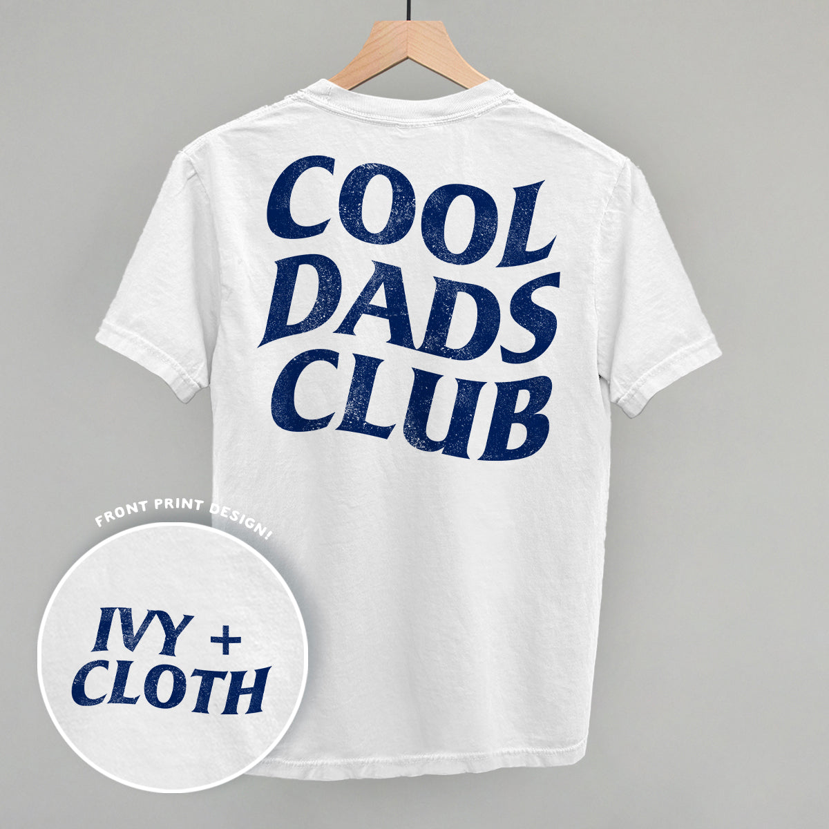 Cool Dads Club Blue (Back Print)
