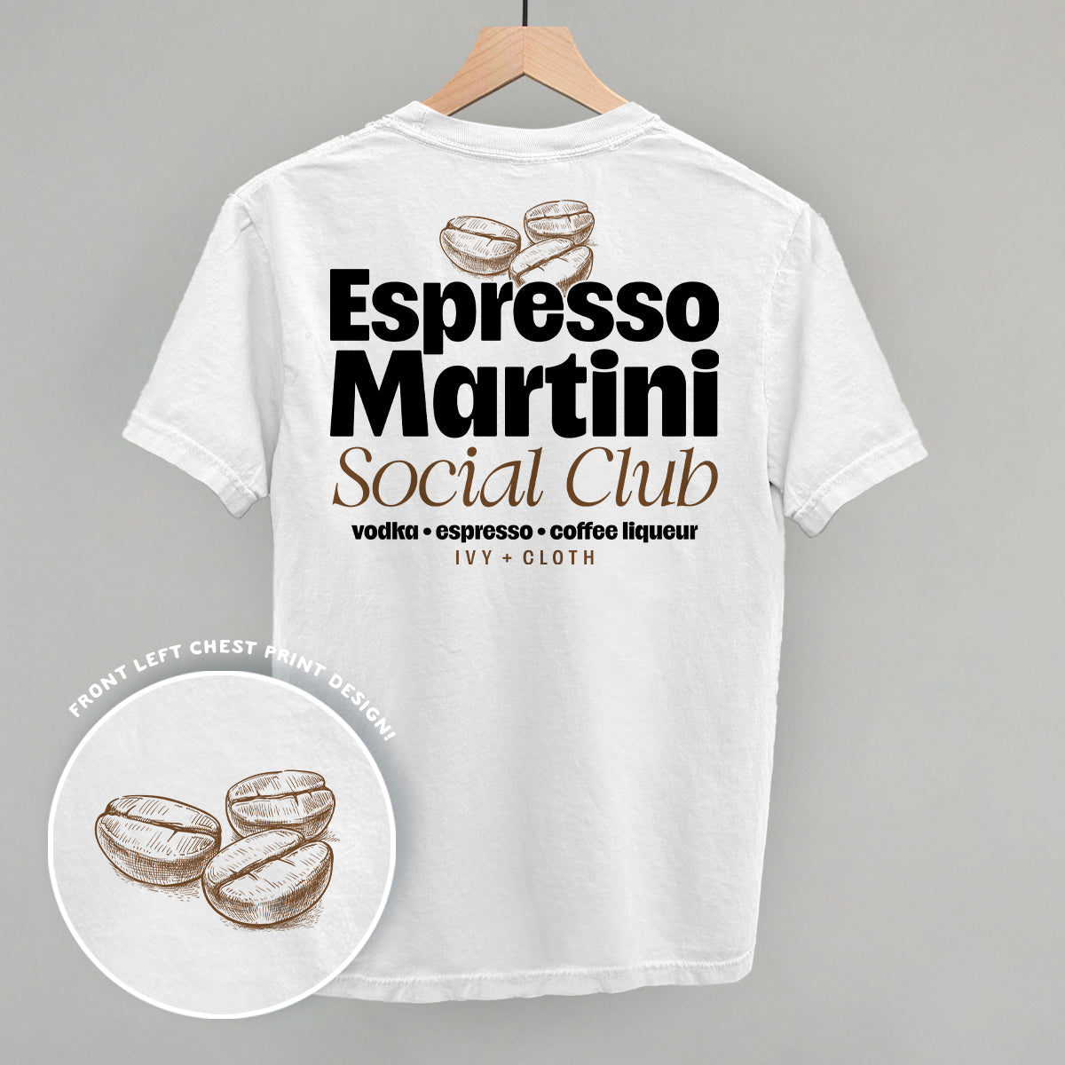 Espresso Martini Social Club (Back Print)