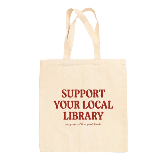 Support Your Local Library Tote Bag