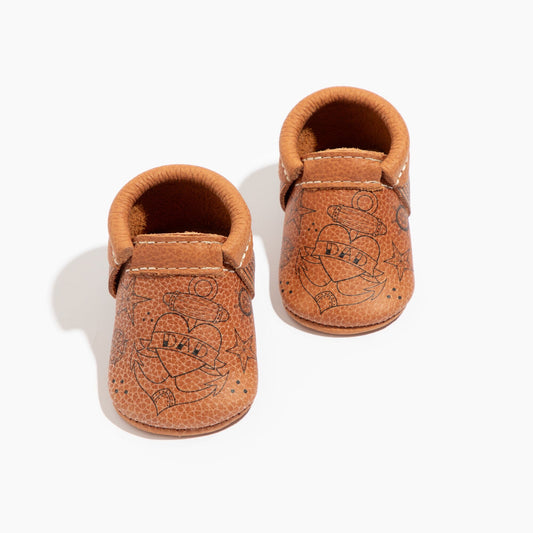 I Heart Dad City Baby Shoe