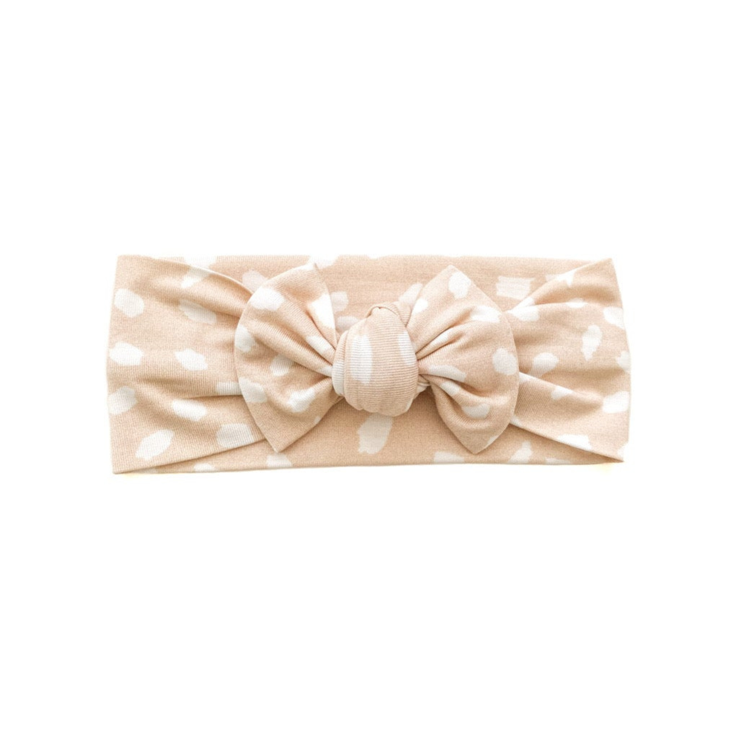 Knotted Headband - Sand Spotted