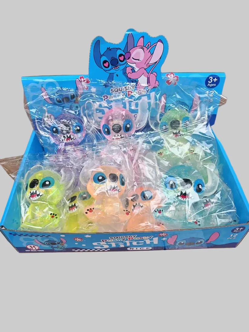 Stitch-Inspired Gel Squishy – Slow Rising Sensory Fidget Toy