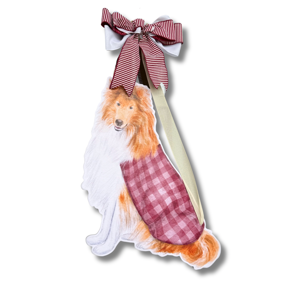 Collie Door Hanger