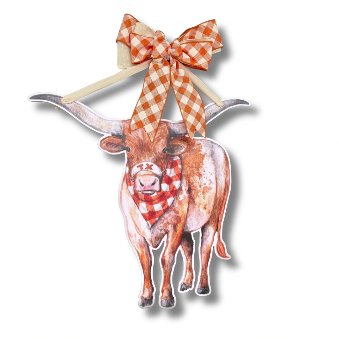 Longhorn Door Hanger