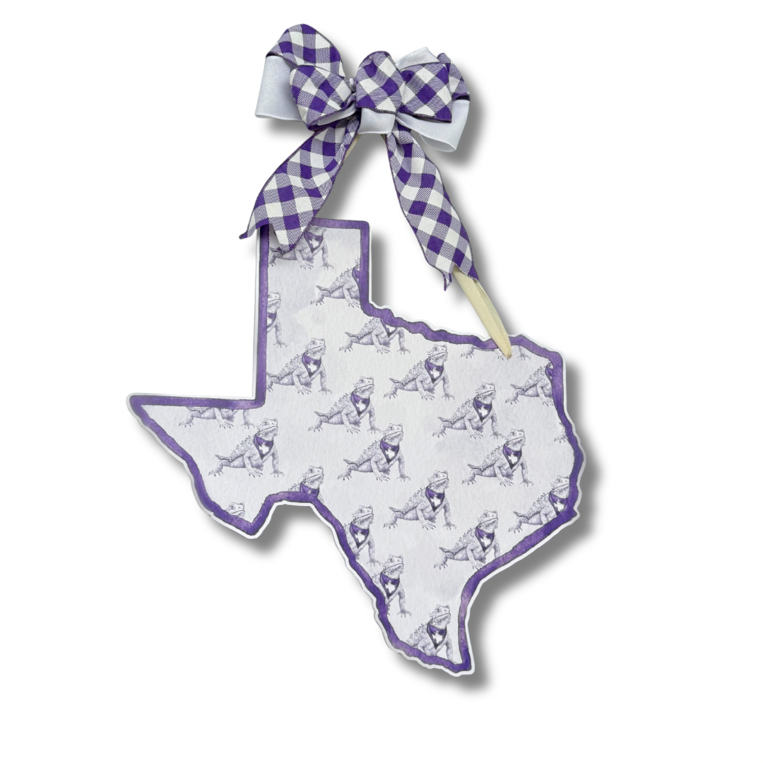 Frog Patterned Door Hanger