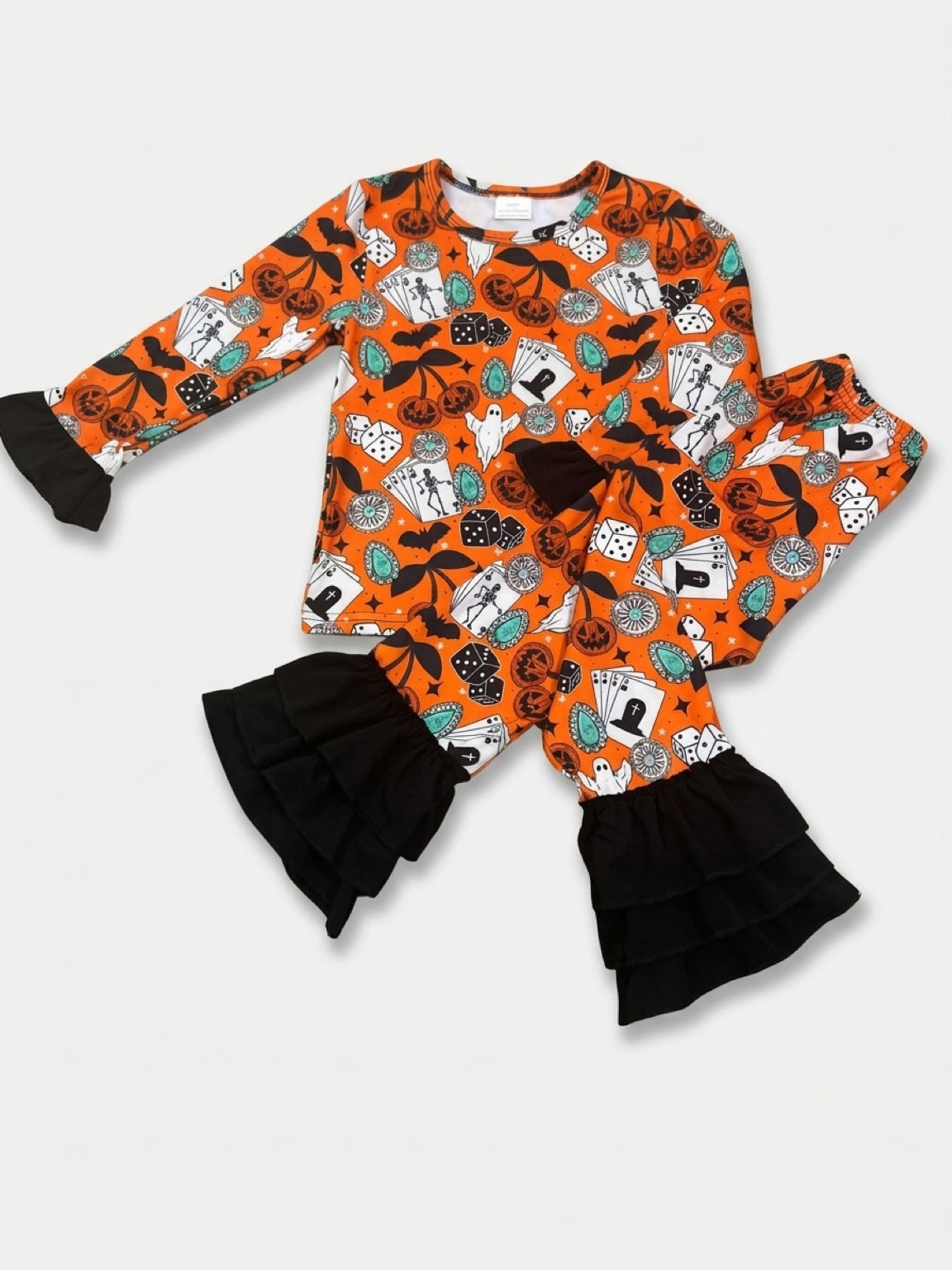 Western ghost ruffle set