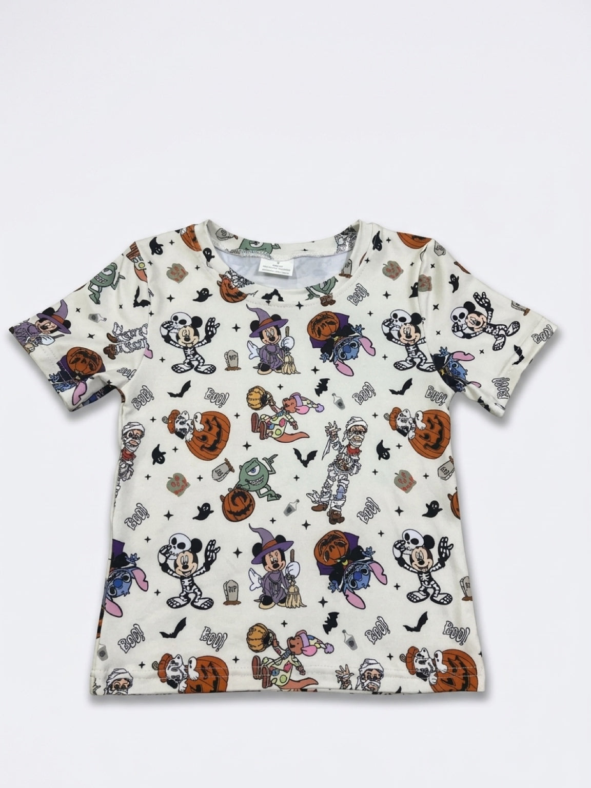 Character halloween short sleeve top