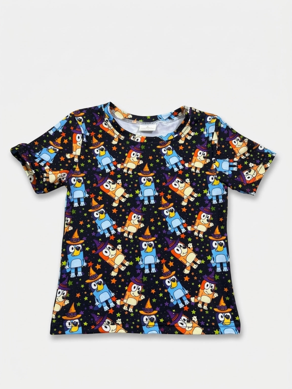 Dog halloween short sleeve top