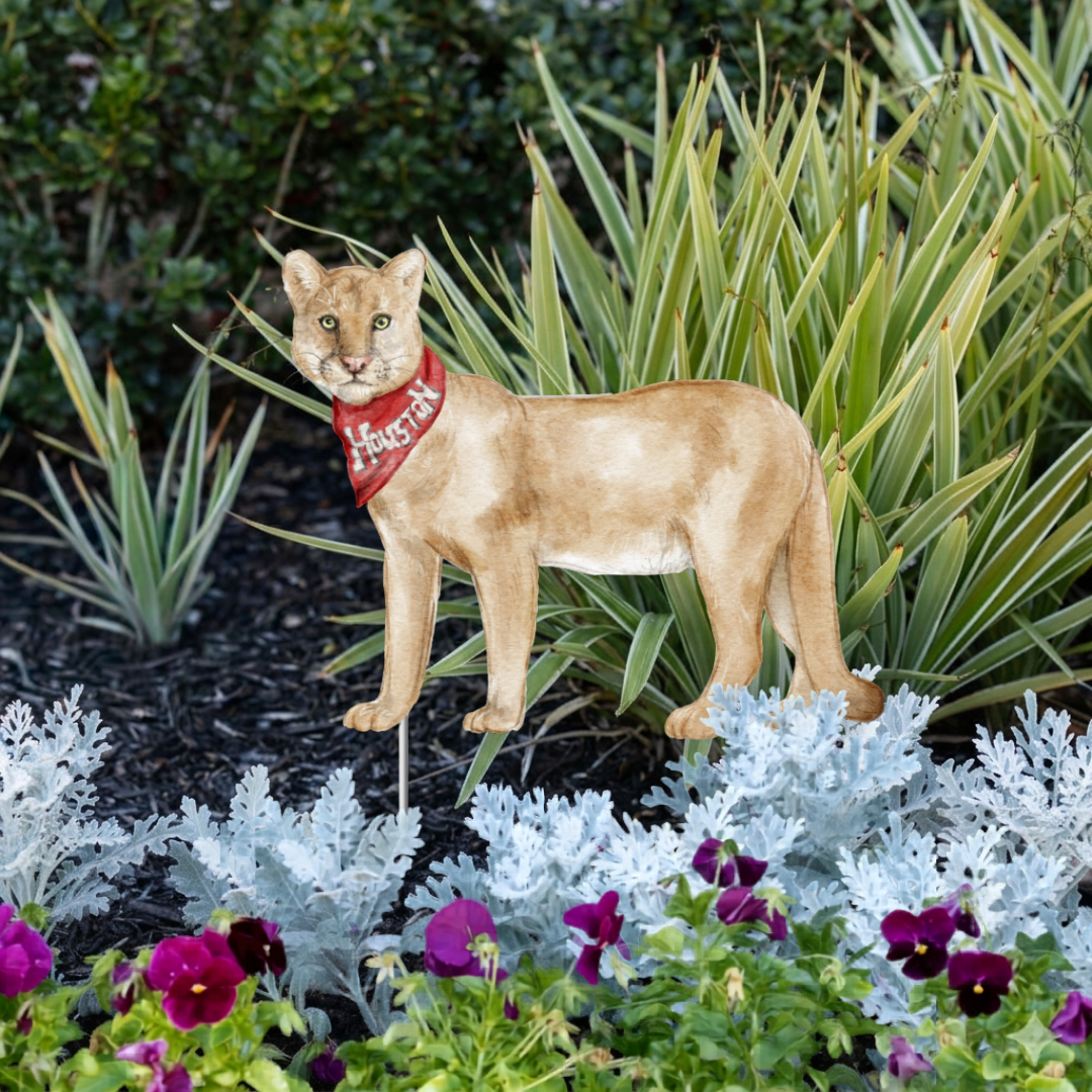 Cougar Garden Stake