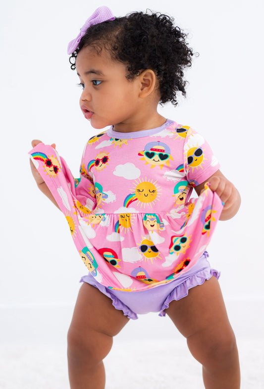 Aurora Birdie Peplum Set