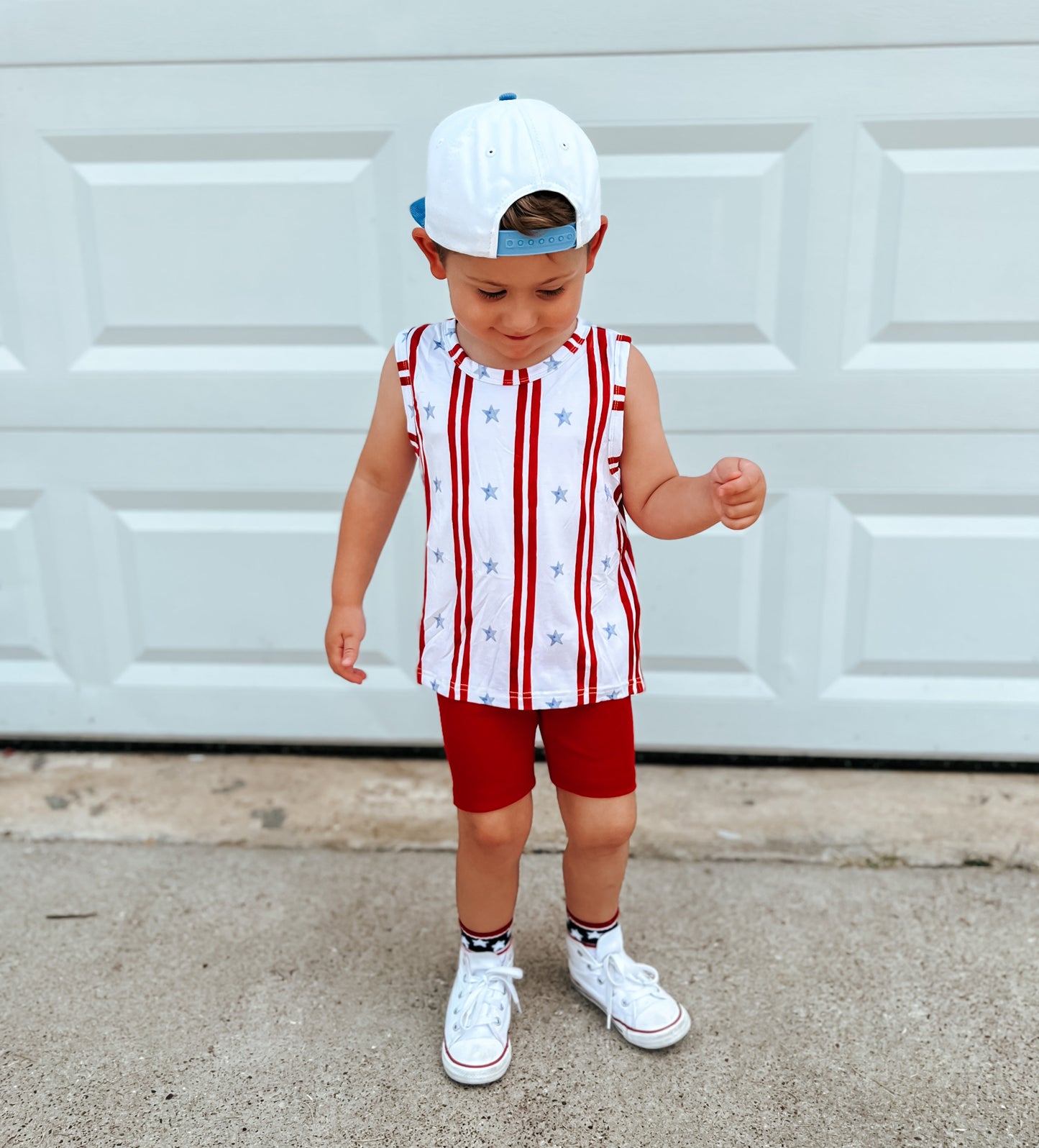 Stars & Stripes Bamboo Tank