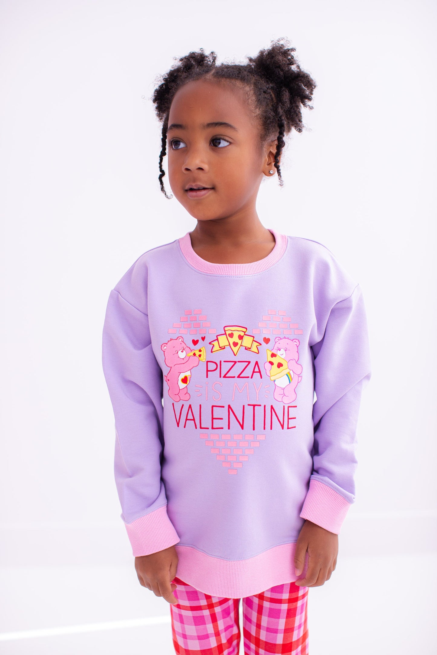 Care Bears™ pizza valentine Crewneck Sweatshirt