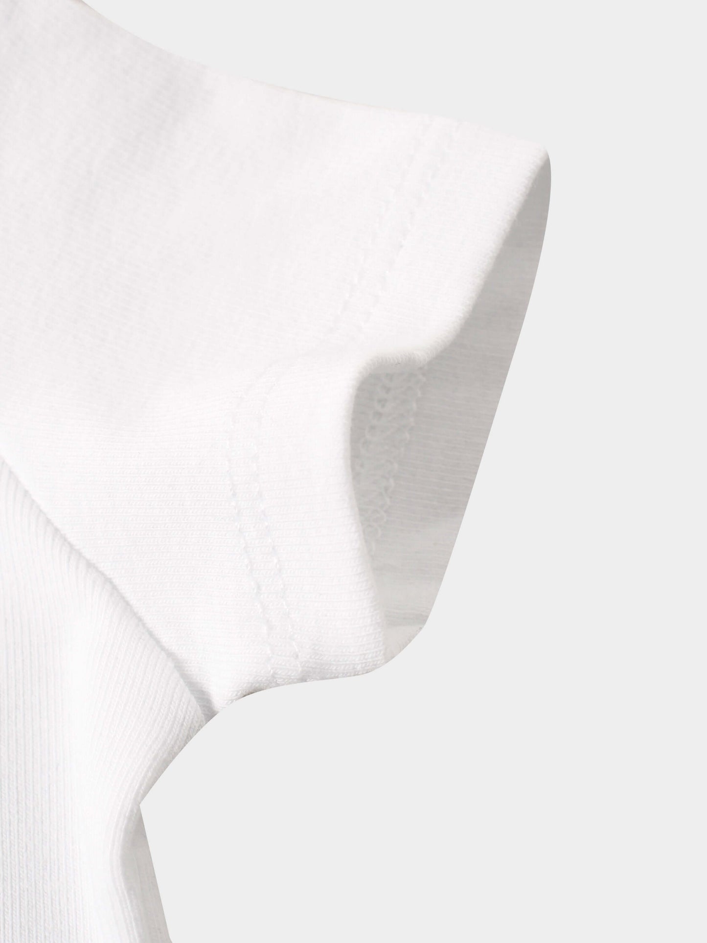 White Boxy Short Sleeve T-Shirt