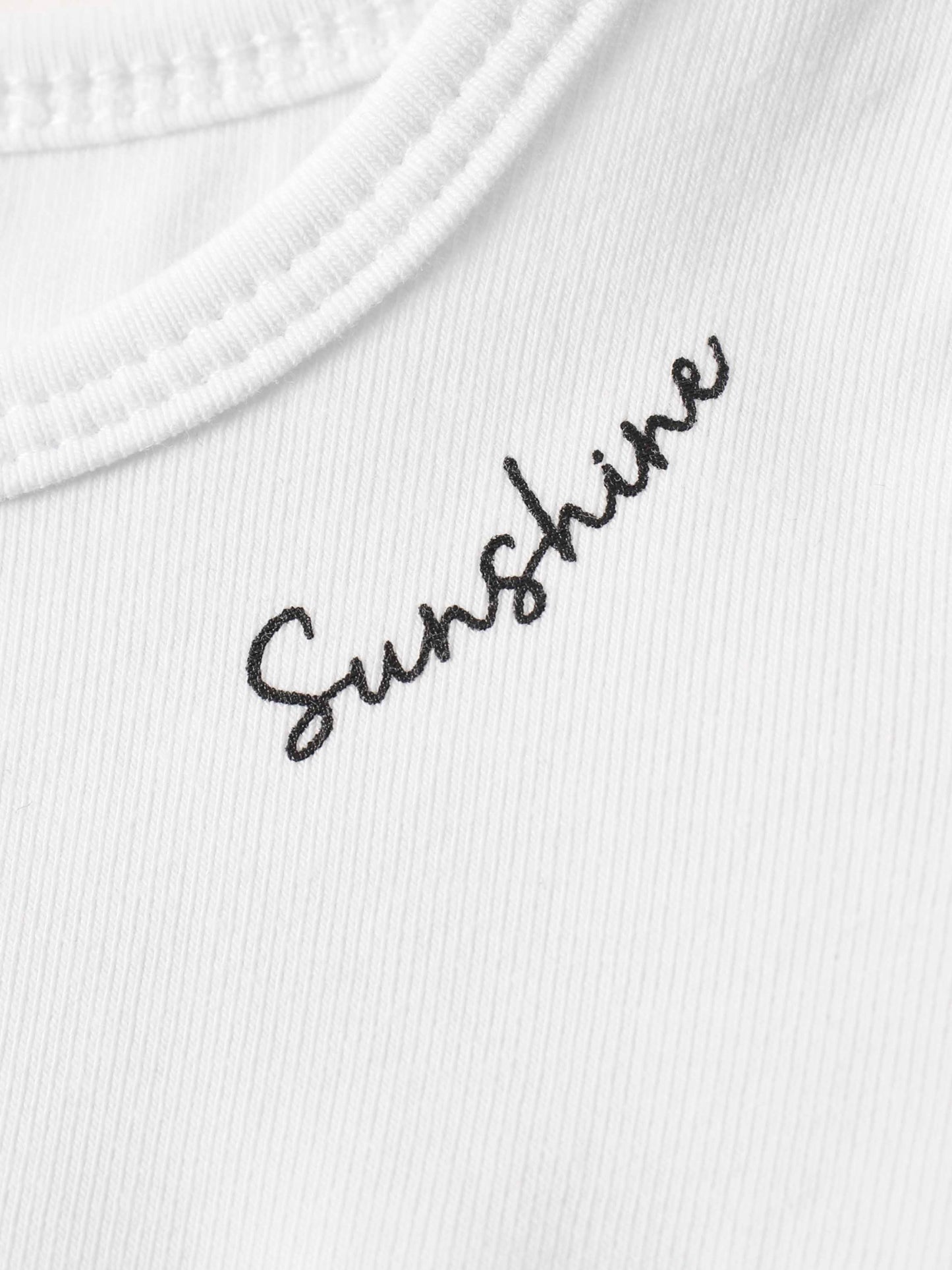 White Boxy Short Sleeve T-Shirt