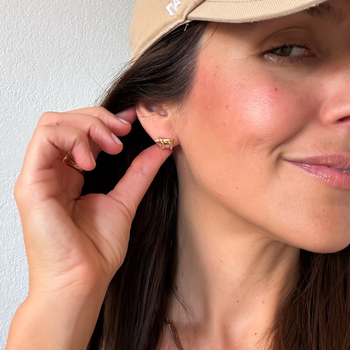 Little Piggy Stud Earrings