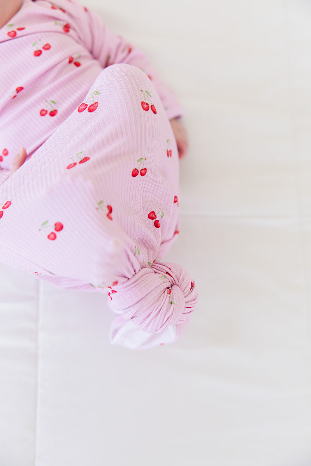 Cherry (ribbed) - Knot Gown