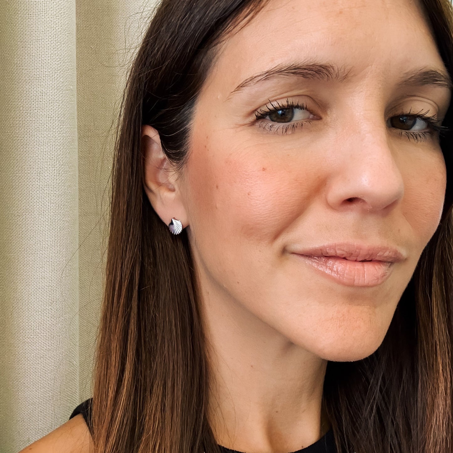 Mini Seashell Stud Earrings