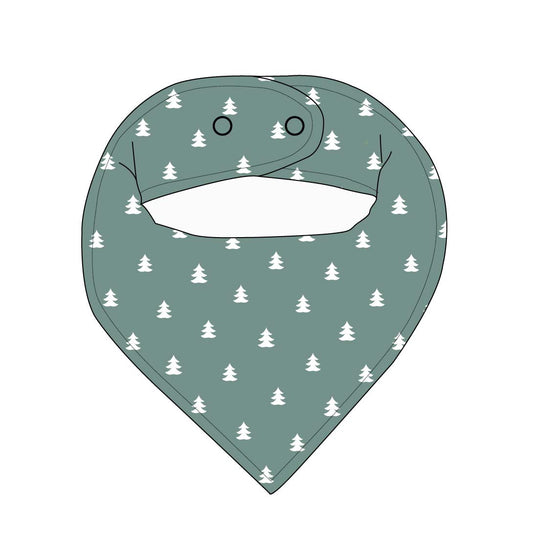 Northern Pine (ribbed) - Bandana Bib