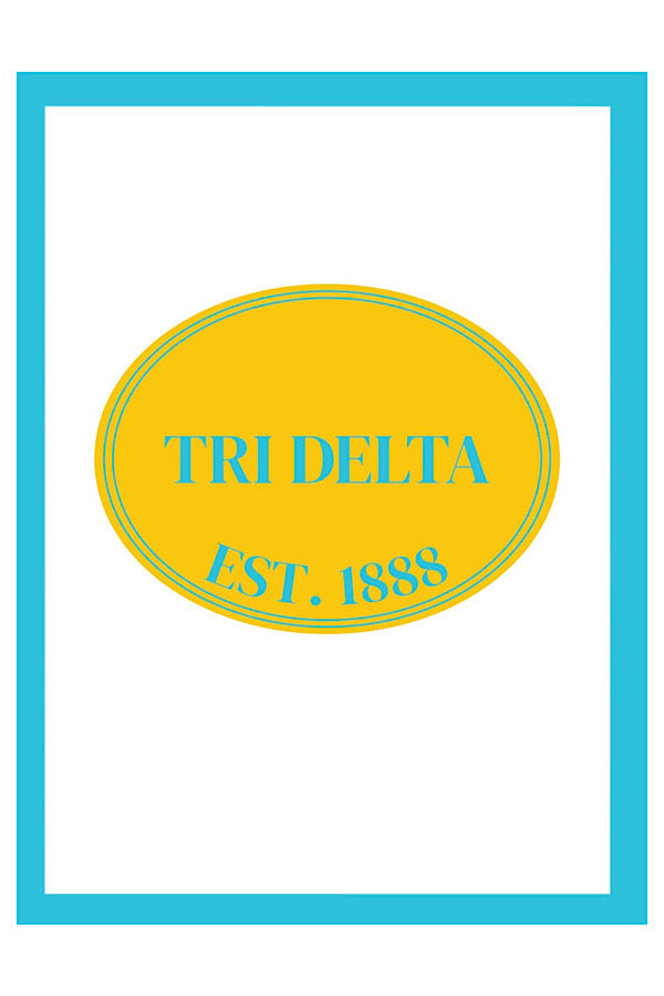 SC - Tri Delta Luxury Blanket