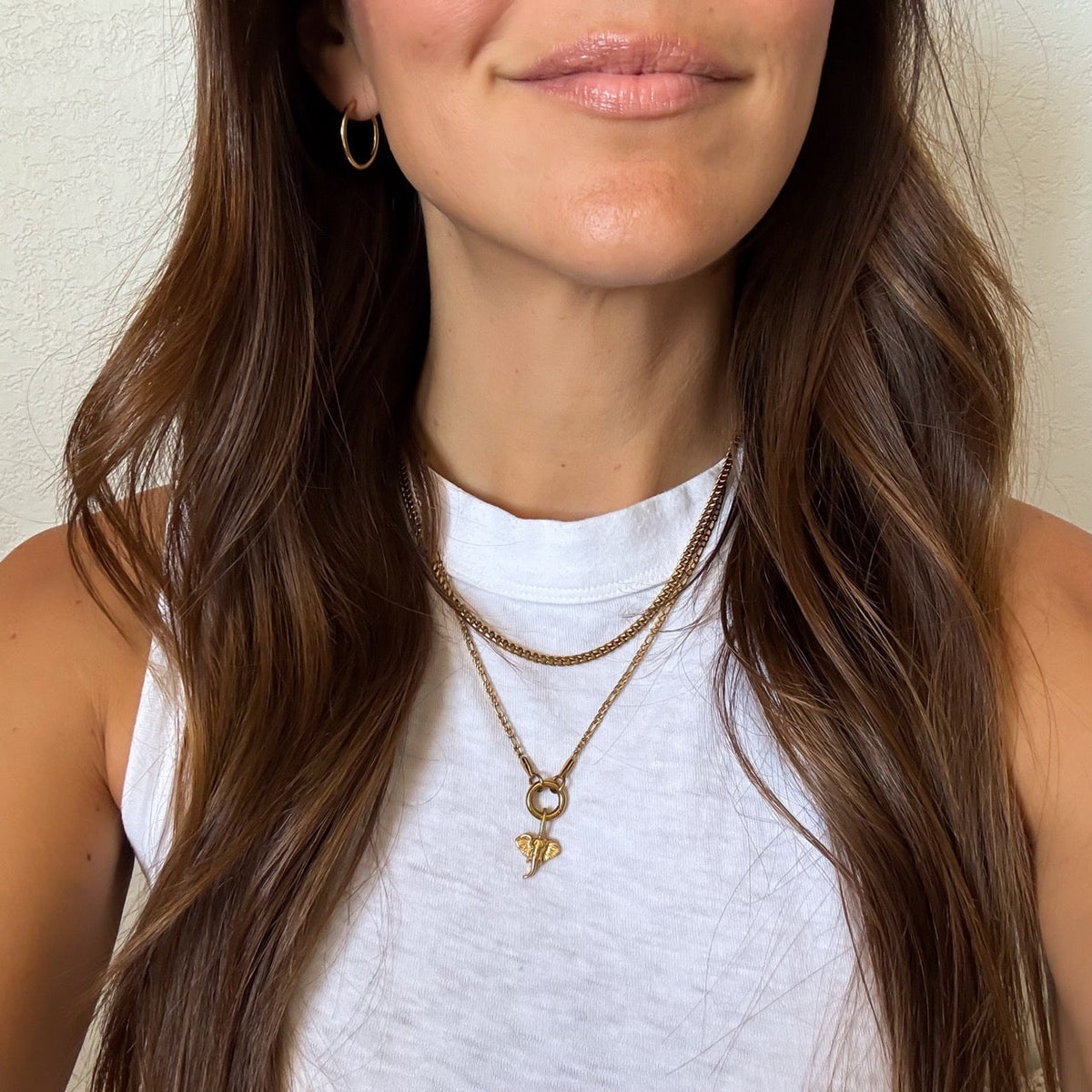 Elephant Necklace Charm
