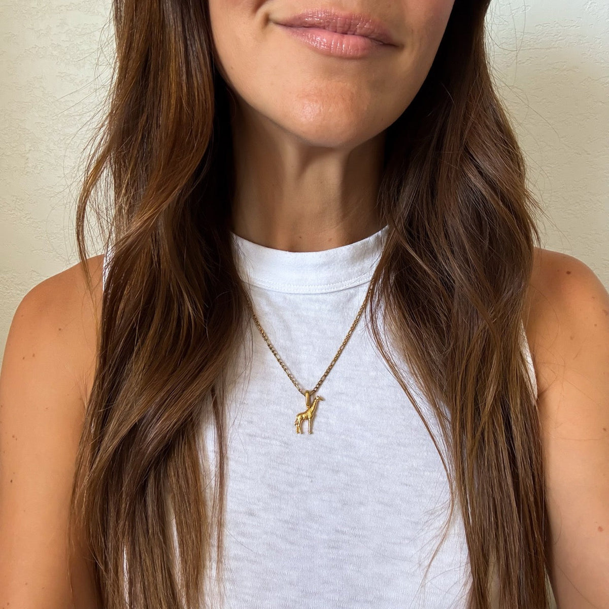 Giraffe Necklace Charm