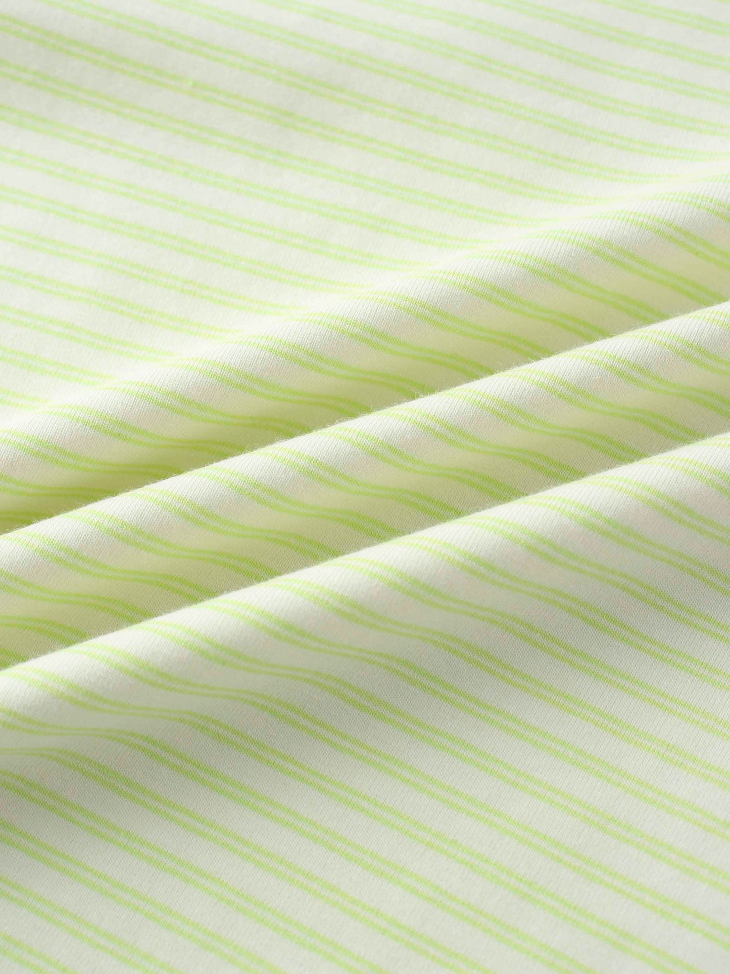 Yellow Striped 3/4 Sleeve T-Shirt