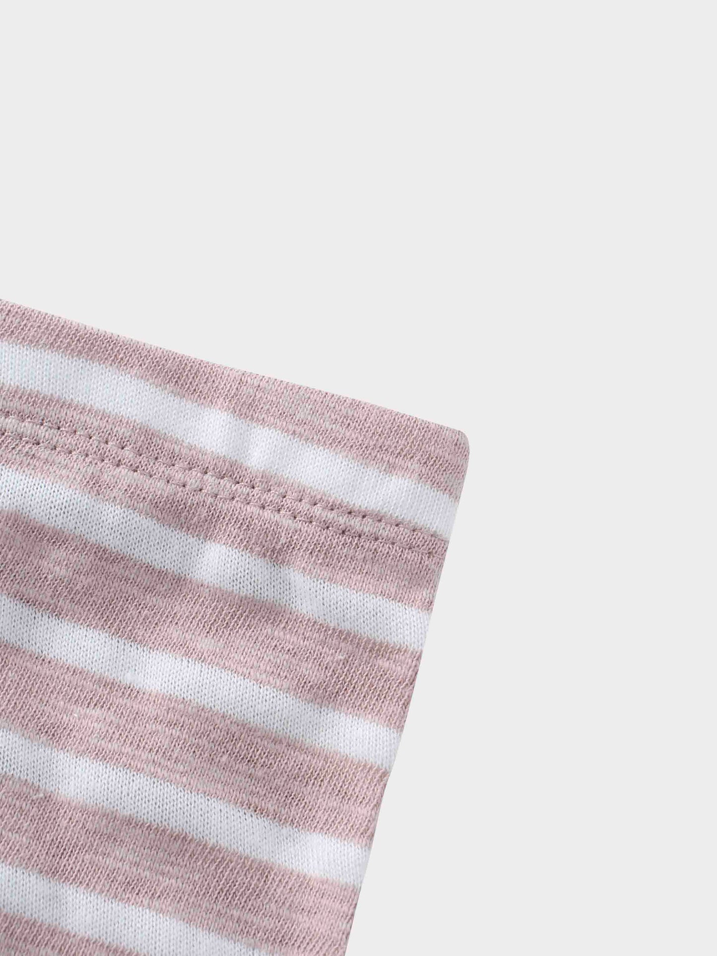 Striped Tank Set- Pastel Pink