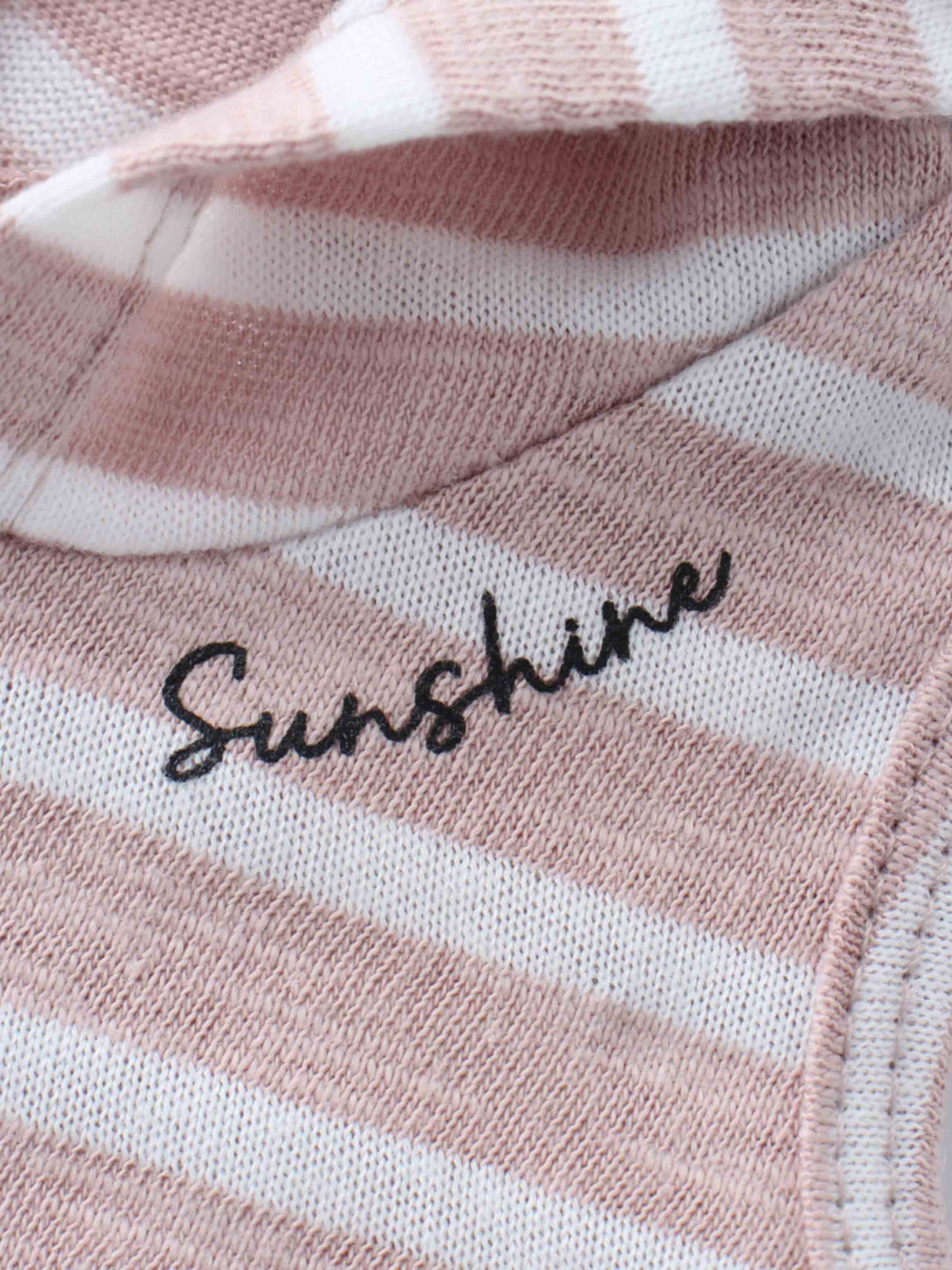 Striped Tank Set- Pastel Pink