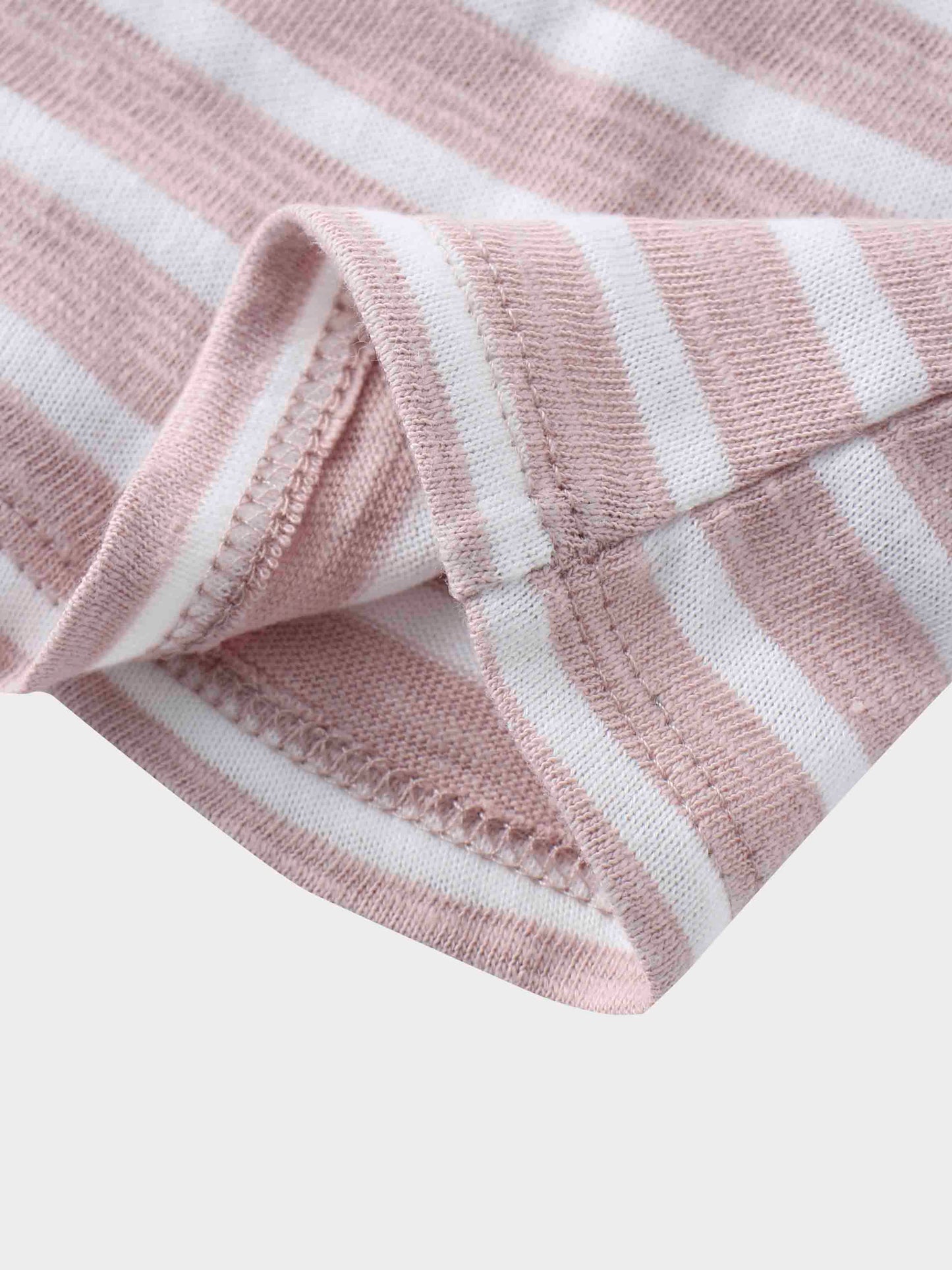 Striped Tank Set- Pastel Pink
