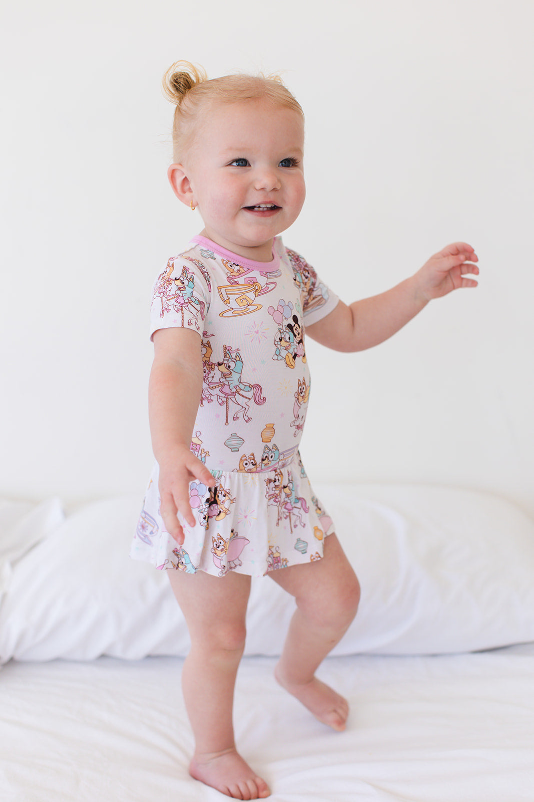 Pastel Park (Cotton Candy) - Bodysuit Dress