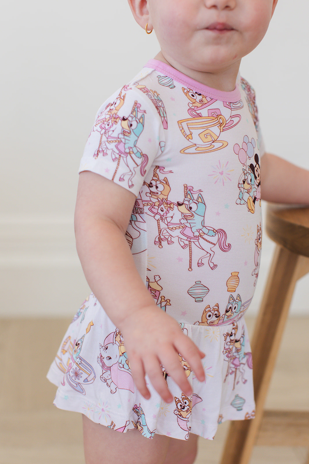 Pastel Park (Cotton Candy) - Bodysuit Dress