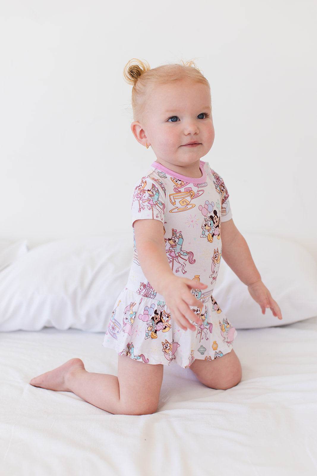 Pastel Park (Cotton Candy) - Bodysuit Dress