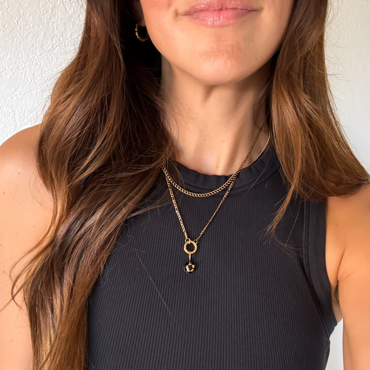 Soccer Ball Necklace Charm