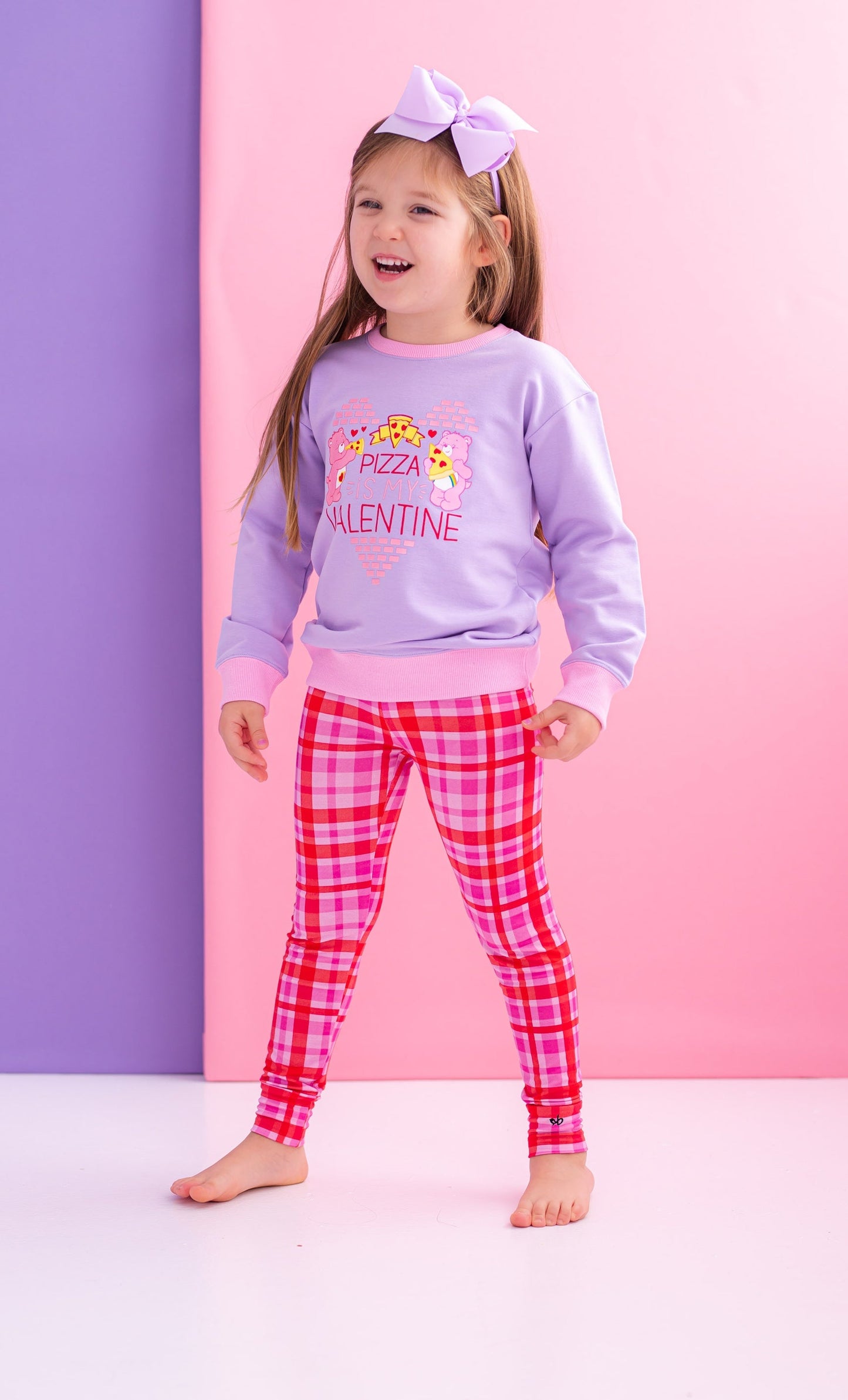 Care Bears™ pizza valentine Crewneck Sweatshirt