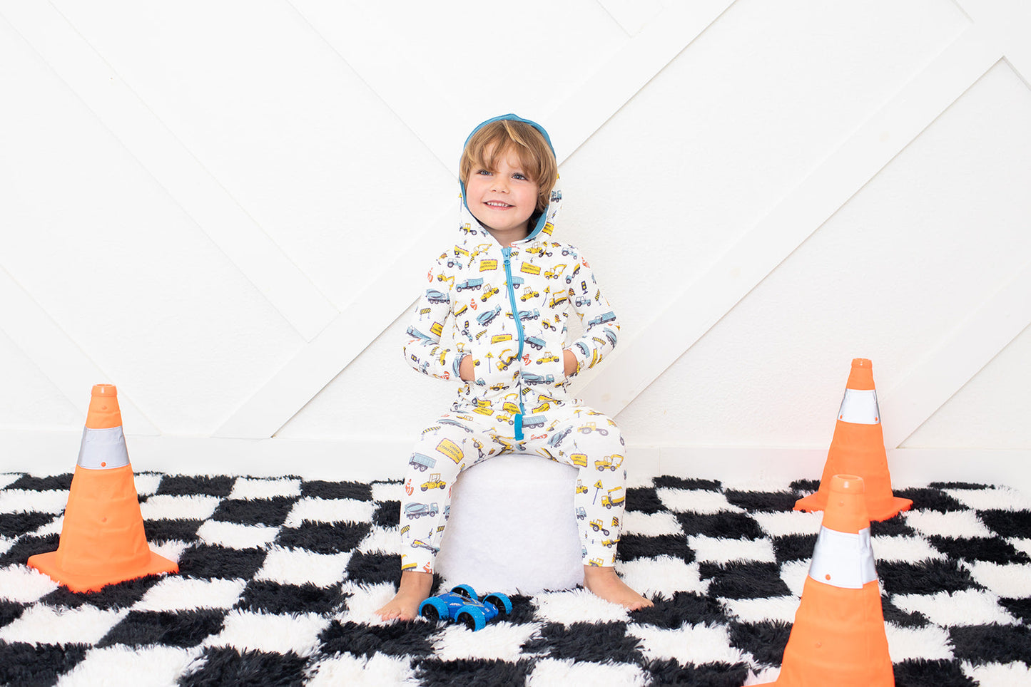 Busy Builder Zipper Hoodie