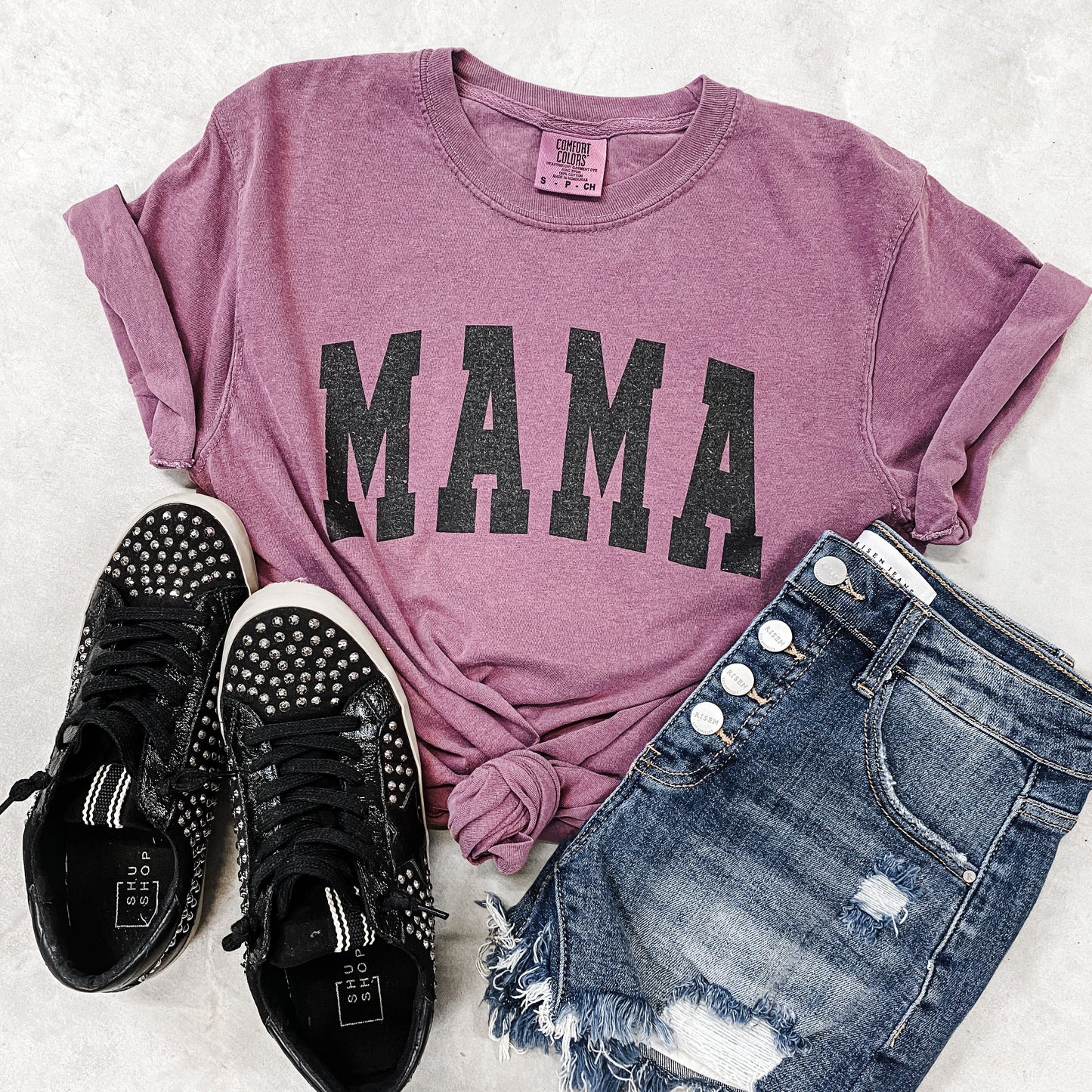 MAMA Tee *Berry (S-3X)