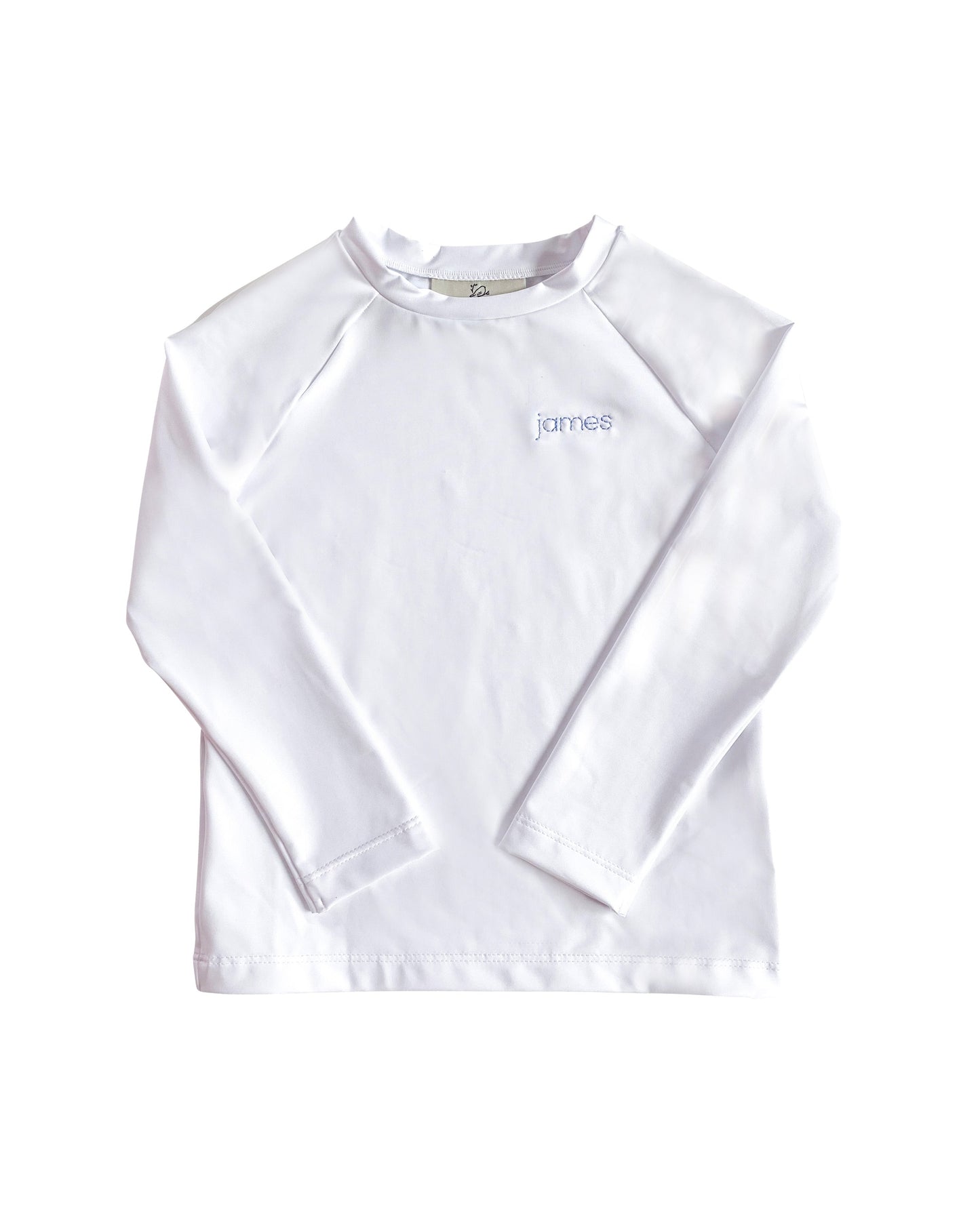 Rash Guard Long Sleeve in White