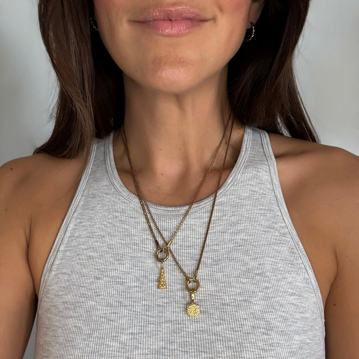 Cheer Megaphone Necklace Charm