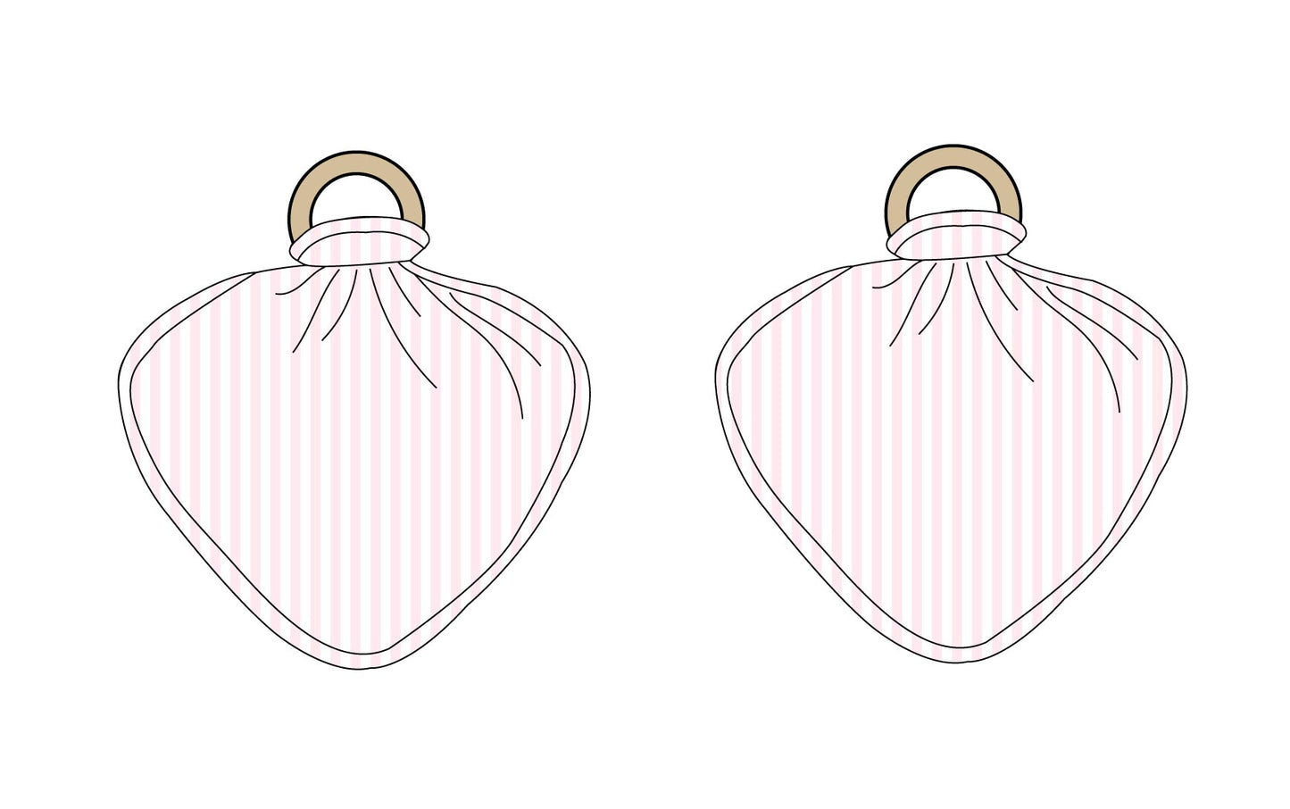 Pink Stripes - Lovey