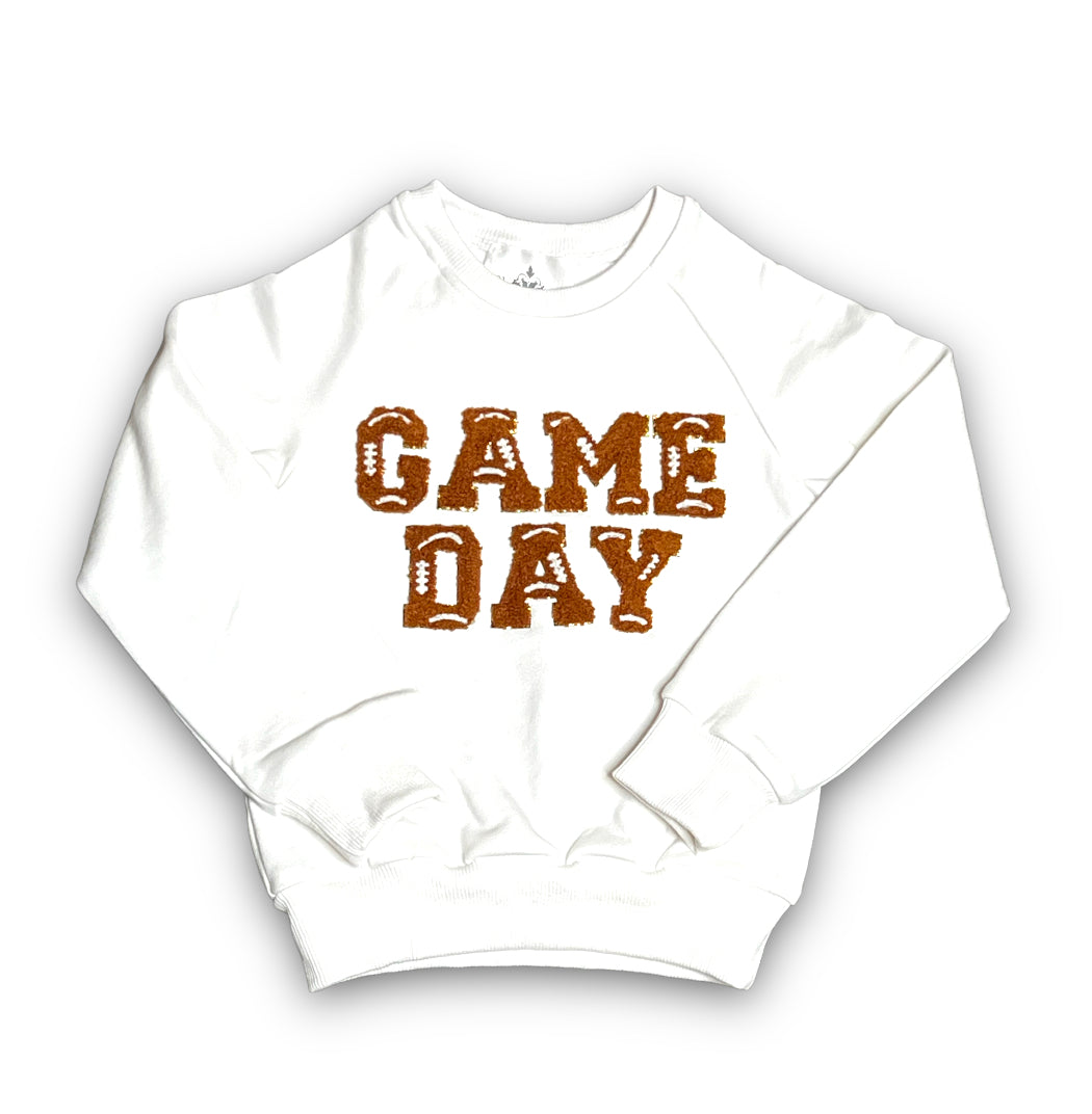 Game Day Chenille Kid Sweatshirt