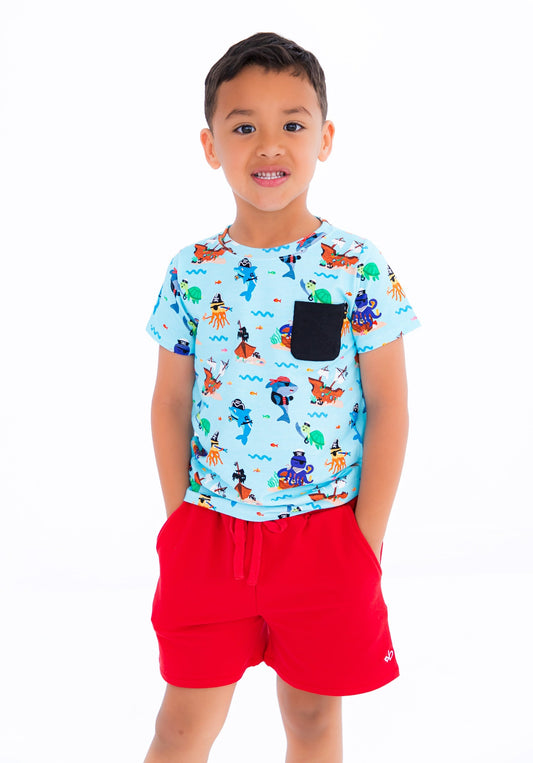 Cooper Bamboo/Cotton Pocket T-Shirt