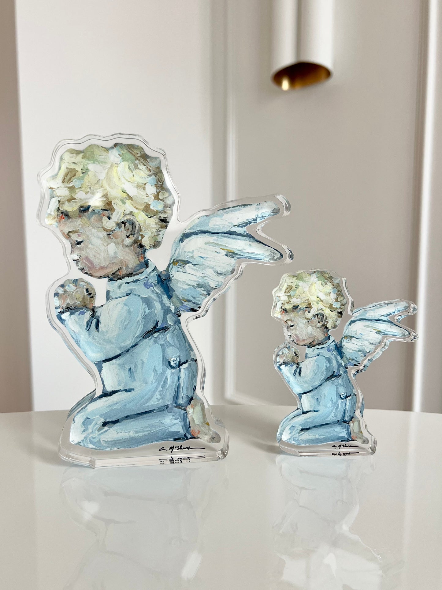 Tiny Wings II Angel Acrylic Tabletop Art