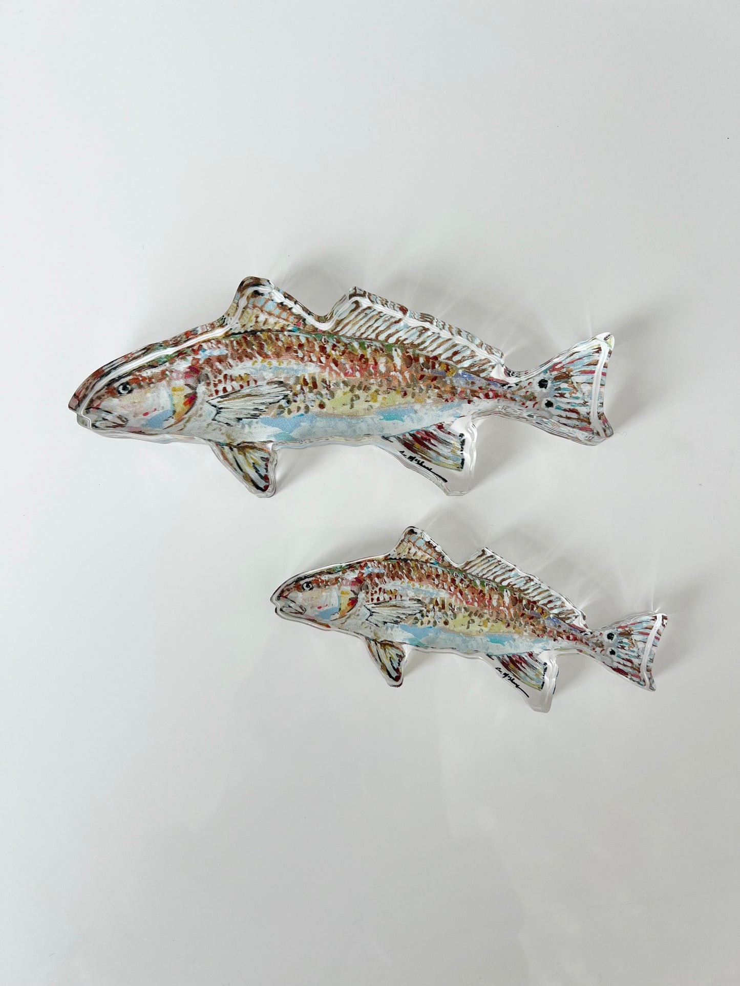 Redfish Acrylic Tabletop Art