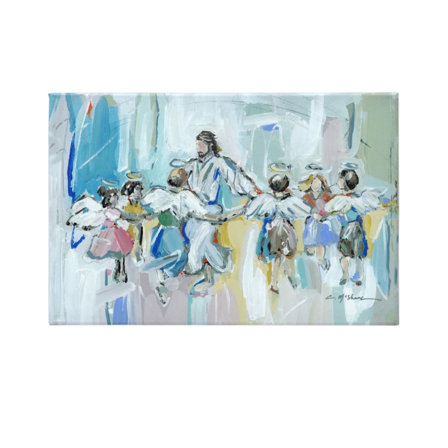 "Dancing With Jesus" on canvas