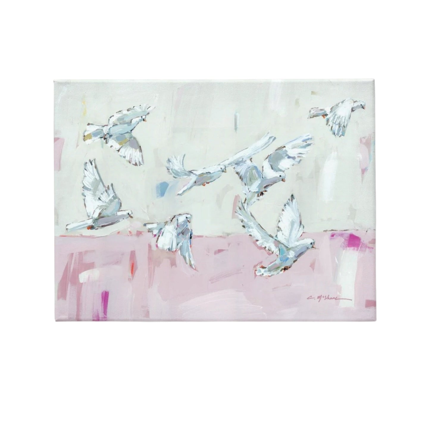 "Peace On Earth I" on canvas