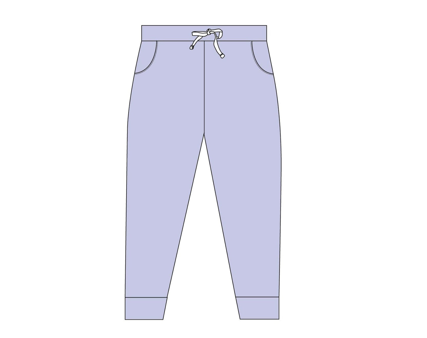 Wisteria Dream - Cloud Terry Jogger