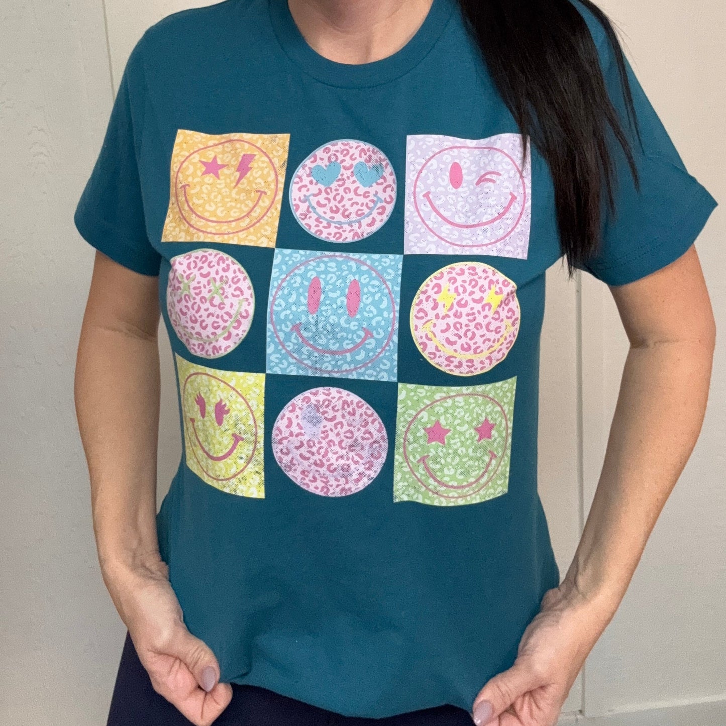 *FP Leopard Smiles Graphic Tee