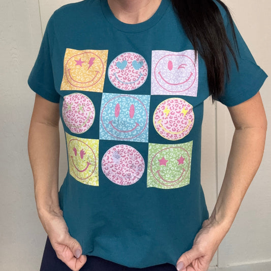 *FP Leopard Smiles Graphic Tee