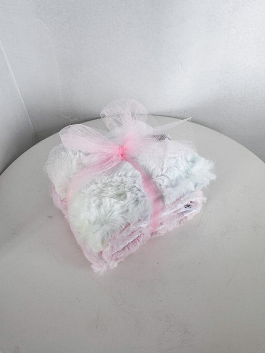 Cotton Candy Burp Cloth Set